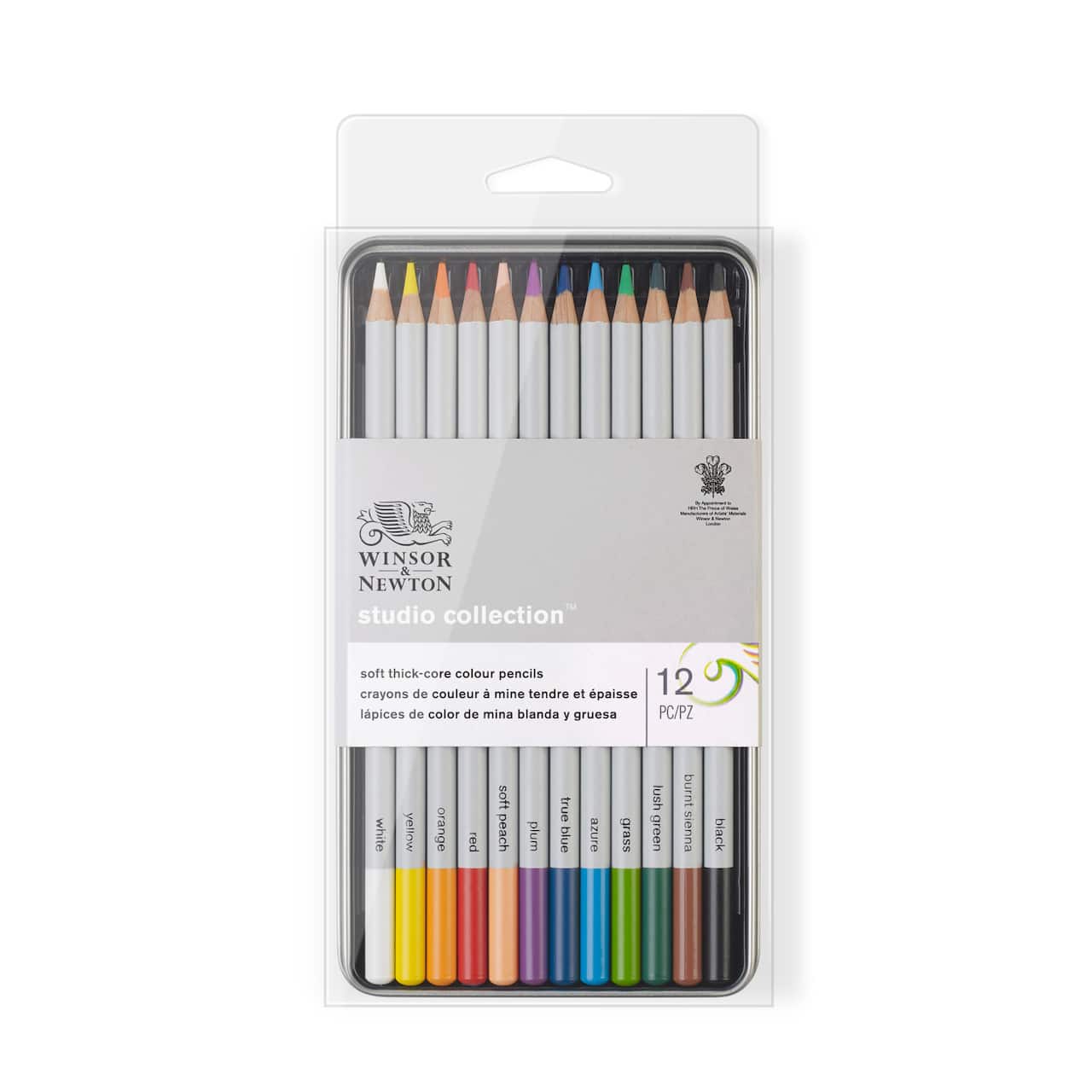 Winsor & Newton™ Studio Collection™ 12 Color Pencil Tin Set